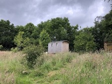Shepherd hut. solar for sale  EXETER