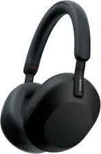 Fones de ouvido supra-auriculares sem fio Sony WH1000XM5 cancelamento de ruído (preto) comprar usado  Enviando para Brazil