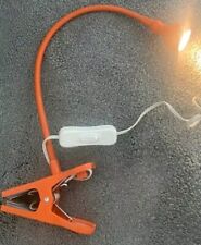 Braçadeira LED IKEA JANSO holofote lâmpada clipe iluminação mesa de luz ajustável LARANJA comprar usado  Enviando para Brazil