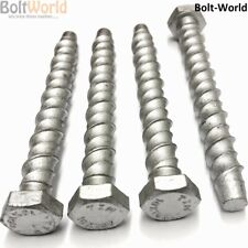 M6 M8 M10 M12 M16 CABEÇA SEXTAVADA MULTI CORREÇÃO TROVÃO PARAFUSOS DE CONCRETO PARAFUSO FIXAÇÕES DE ÂNCORA comprar usado  Enviando para Brazil