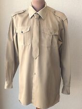 Camicia cravatta kaki usato  Milano