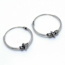 Usado, Brinco de prata esterlina 925 natural nepalês aparência bali 0,99" presente K839 comprar usado Usado, Brinco de prata esterlina 925 natural nepalês aparência bali 0,99" presente K839 comprar usado  Enviando para Brazil