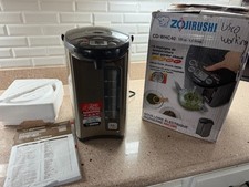 Caldera y calentador de agua Zojirushi CD-WHC40 Micom 135 oz gris inoxidable usado segunda mano  Embacar hacia Mexico
