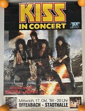 Kiss concert poster usato  Vo