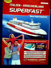 Prospekt superfast ferries gebraucht kaufen  Leipzig