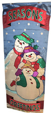 Seasons greetings snowman for sale  Glenview