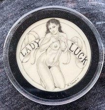 Usado, RISQUÉ NUDE LADY LUCK H. THOMAS 11 CAPA DE CARTÃO DE PÔQUER SCRIMSHAW FEITA À MÃO comprar usado Usado, RISQUÉ NUDE LADY LUCK H. THOMAS 11 CAPA DE CARTÃO DE PÔQUER SCRIMSHAW FEITA À MÃO comprar usado  Enviando para Brazil