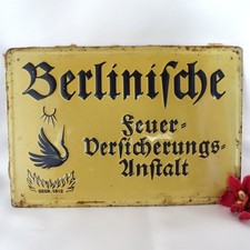 Altes blechschild werbung gebraucht kaufen  Berlin