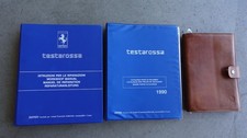 Ferrari Testarossa oficina técnica manual catálogo de peças manual do proprietário fabricante de equipamento original comprar usado  Enviando para Brazil