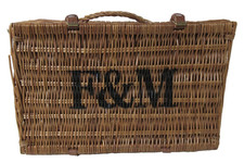 Wicker basket picnic for sale  CREWE