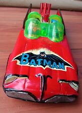 Batimóvil Batman Coche TV Drama Diseño Rojo Hojalata Juguetes De Colección Usado Funcionando  segunda mano  Embacar hacia Argentina