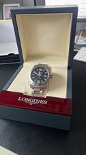 Longines conquest black for sale  CHESTERFIELD