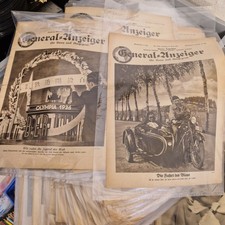 Alte zeitungen generalanzeiger gebraucht kaufen  Nürnberg