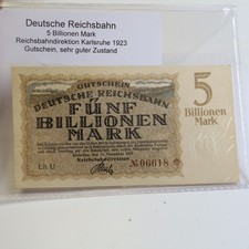 Billionen mark deutsche gebraucht kaufen  Weißenburg i.Bay.