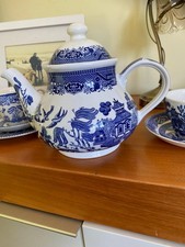 Churchill china blue for sale  COVENTRY