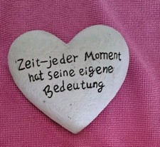 Dekostein massiv herz gebraucht kaufen  Landshut