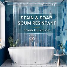 Long shower curtain for sale  Hudson