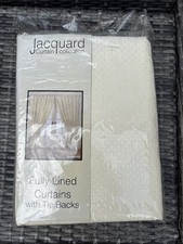Jacquard lined curtains for sale  BROMSGROVE