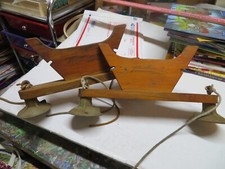 2 monitores de loja de madeira vintage para barcos marcados Hedlund Wilmette ILL incomuns, usado comprar usado  Enviando para Brazil