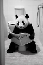 Panda toilet metal for sale  DUNSTABLE