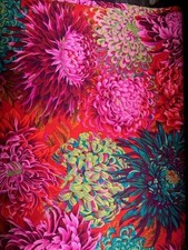 Philip Jacobs 2 JARDAS Tecidos Rowan CRISÂNTEMO JAPONÊS Colcha Pano OOP comprar usado  Enviando para Brazil