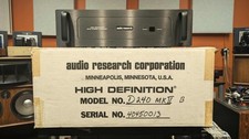 Audio research d240 for sale  Providence