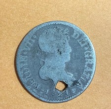 Usado, Moeda de prata 1821 espanhola Fernando VII 1 real Espanha comprar usado  Enviando para Brazil