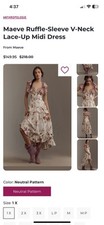 Anthropologie maxi dress for sale  Roseville
