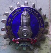 Mascote de carro esmaltado cromado antigo: o clube de motociclismo: cabeça de cilindro B comprar usado  Enviando para Brazil