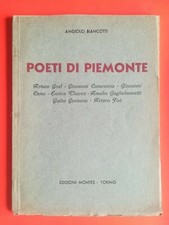 Poeti piemonte. arturo usato  Asti