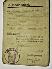Sudetenland personalausweis au gebraucht kaufen  Gößnitz