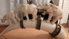 Carved faux tusk for sale  Cumberland