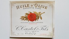Etiquette huile olive d'occasion  Yerres
