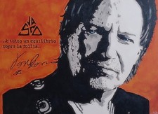 Vasco rossi acrilico usato  Venafro