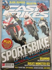 Fast Bikes Magazine - August 2014 - Sportsbike of the Year 2014, Monster 821 segunda mano  Embacar hacia Mexico
