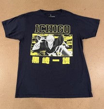 Camiseta Bleach Ichigo Soul Reaper. Hot Topic masculino tamanho grande preto estampa dupla comprar usado  Enviando para Brazil