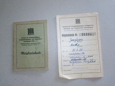 Mitgliedsbuch landesverband rh gebraucht kaufen  Klettgau