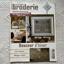 Magazine ouvrages broderie d'occasion  Chilly-Mazarin