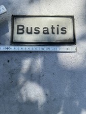 Hinweisschild busatis alu gebraucht kaufen  Lichtenstein