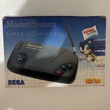 SEGA MASTER SYSTEM SUPER COMPACT TECTOY BRAZIL COMPACT IN BOX WORKING - 📦🇺🇸🚫 comprar usado  Brasil 