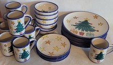 Vietri natale blue for sale  Santa Ynez