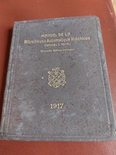 Manuel mitrailleuses automatiq d'occasion Manuel mitrailleuses automatiq d'occasion  Brienon-sur-Armançon