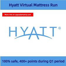 Colchón virtual Hyatt Run para noches y puntos calificados, 400 puntos/noche segunda mano  Embacar hacia Mexico