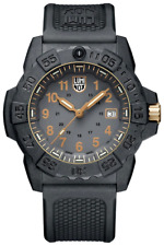 Reloj Luminox para hombre 45 mm Navy SEAL militar suizo gris esfera dorada XS.3508.DORADO segunda mano  Embacar hacia Argentina