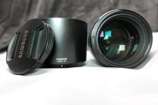 Lente Samsung 85mm f1.4 ED SSA NX – Perfeita, com Bolsa, Tampa, Adaptador comprar usado  Enviando para Brazil