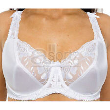 Sutiã Feminino Gemm Branco Copo Completo Underwired Reg & Plus Size Feminino Seguro Firme Novo Reino Unido comprar usado  Enviando para Brazil