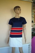 Top printanier mariniere d'occasion  Villeneuve-Loubet