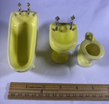 Yellow dollhouse miniature for sale  East Rochester