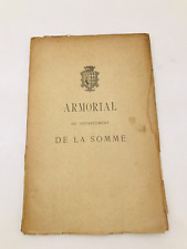 Armorial département somme d'occasion  Montpellier-