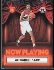 Panini Hoops NBA 2024-25 No. 27 Alexandre Sarr Rookie Now Playing comprar usado  Enviando para Brazil